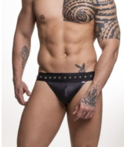 ºJOCK CIRRE PRETO COM ILHOS NO ELASTICO SD098