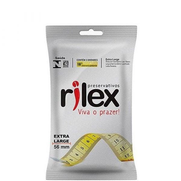 ºPRESERVATIVO EXTRA LARGE RILEX PCT 03 UNID