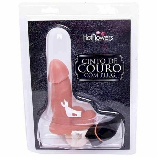 ºCinta de Couro Sintético com Prótese-AH175 HZ 376