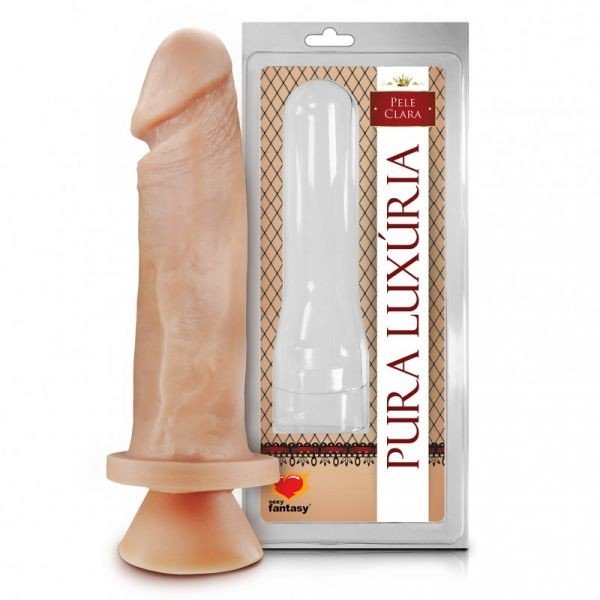 ºPÊNIS REALÍSTICO COM VENTOSA – 17,5X4,4CM -PV004- 7899564705796
