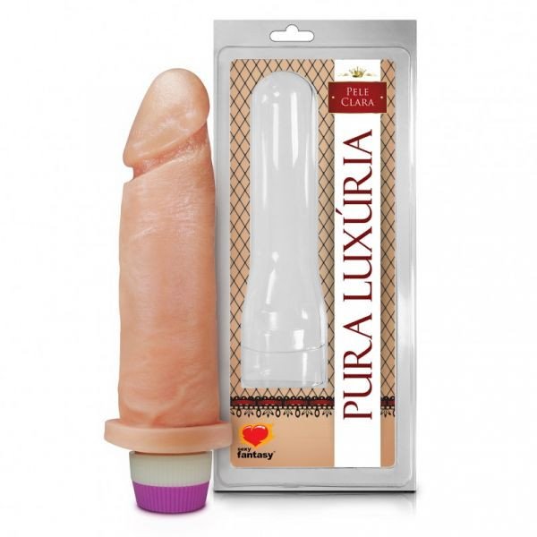 °PÊNIS REALÍSTICO COM VIBRO – 15,3X4,5 CM -PC010- 7898540503753