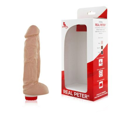 ºREAL PETER JAMANTA COM VIBRO 20X6 CM RPJ-1 CLARO