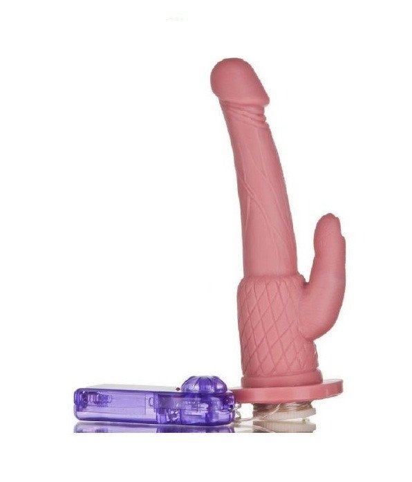 °PRÓTESE GIRATÓRIA COM DEDO VIBRADOR AH208