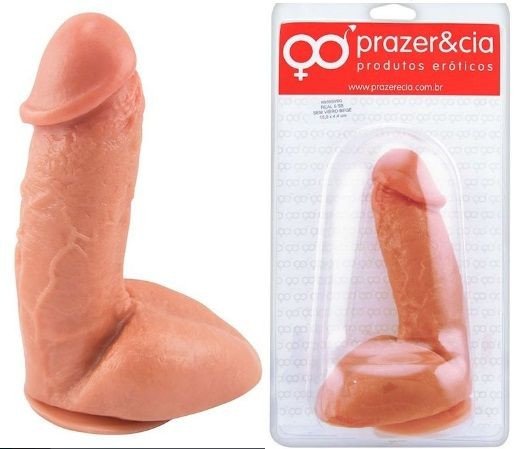 °Prótese Maciça 16X4,4 Cm Prazer E Cia