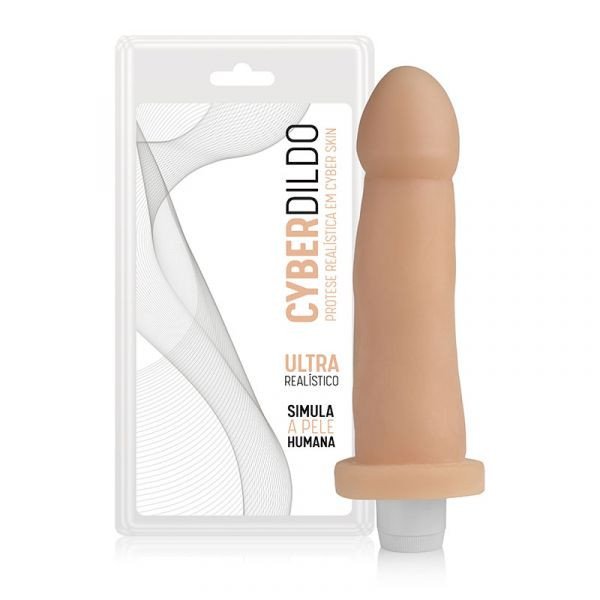 °PRÓTESE EM CYBER SKIN - R2 - 17 X 4CM AH297 C/ VIBRO