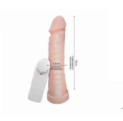 °CYBER MACIÇO C/ VÉRTEBRA E VIBRO - 18X4,5 CM - PC302