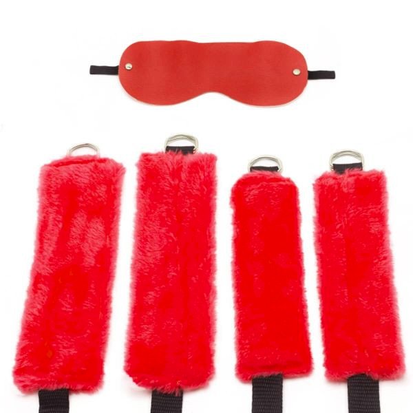 *KIT BONDAGE VERMELHO AMARRAS E VENDA