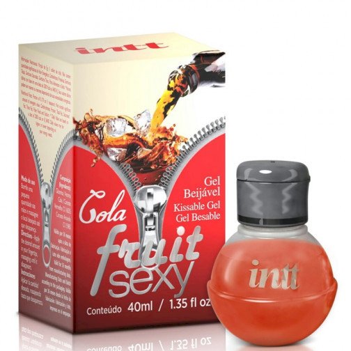 ºGel térmico beijável INTT sabor cola 40ml - Fruit Sexy