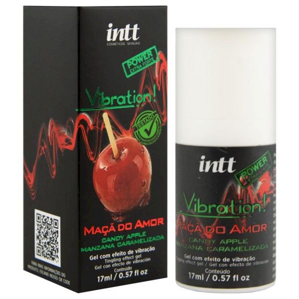 ºVibration Eletrizante INTT - Excitante Maçã Do Amor - 7898626041872