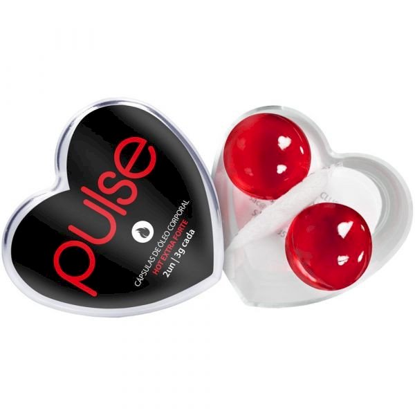 ºPULSE HOT EXTRA FORTE BOLINHA DUPLA SEXY FANTASY