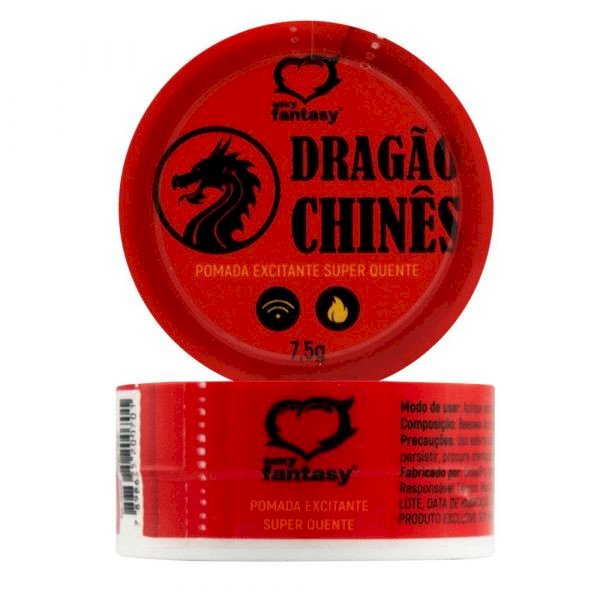 ºDRAGÃO CHINÊS POMADA EXCITANTE - PEQUENA 3,5G