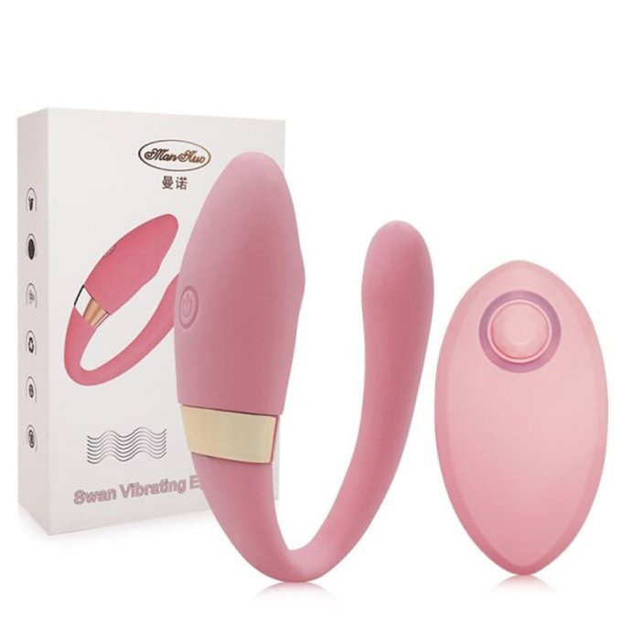 ºSWAN VIBRATING EGG VIBRADOR DE LUXO PARA CASAL EM SILICONE VIP MIX