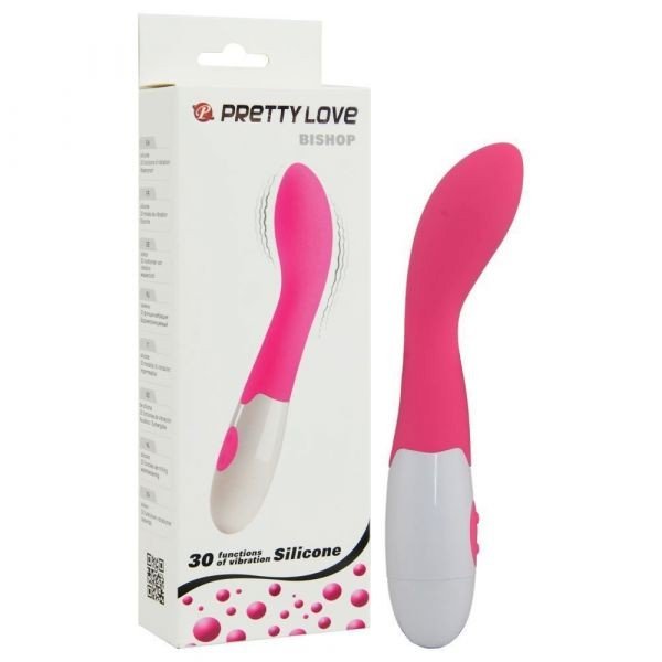 °Bishop-Vibrador Ponto G 30 Modos De Vibração Pretty Love