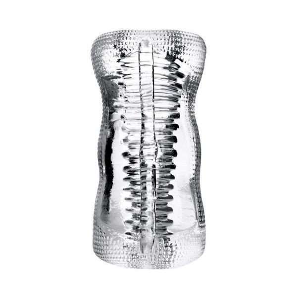 ºMASTURBADOR MASCULINO EM JELLY TEXTURIZADO COM SALIENCIAS