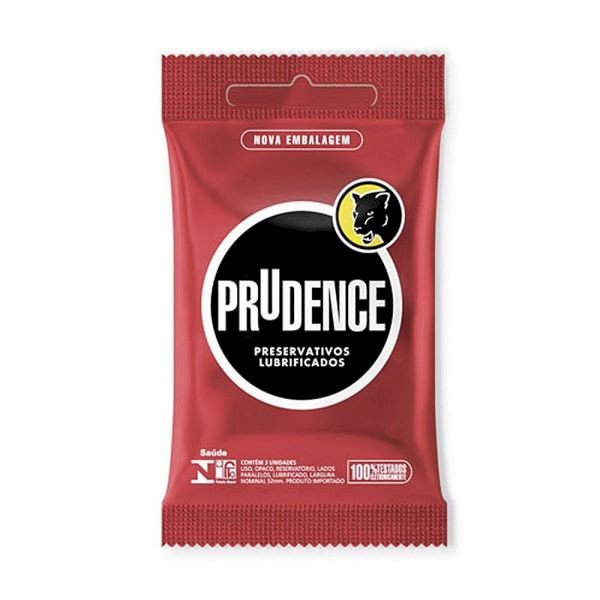 ºPRESERVATIVO LUBRIFICADO PRUDENCE C/3 TRADICIONAL UNIT - CLÁSSICO