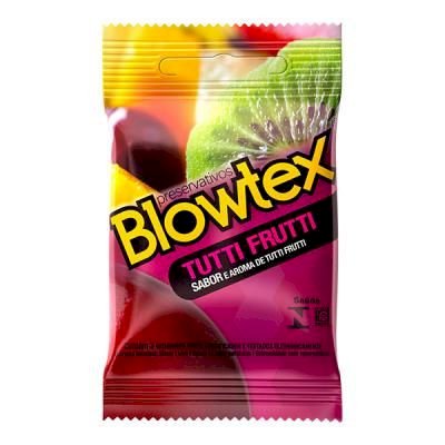 *PRESERVATIVO BLOWTEX TUTTI FRUTTI - 7896007200368