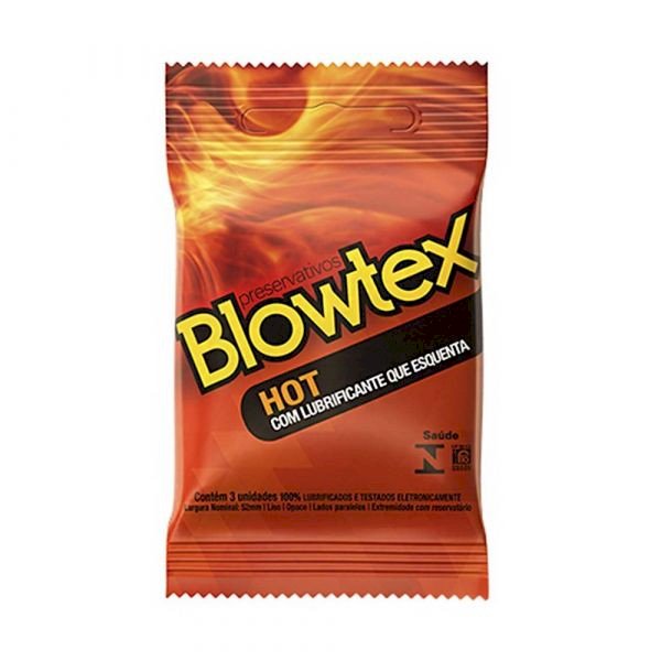 *PRESERVATIVO HOT ESQUENTA BLOWTEX