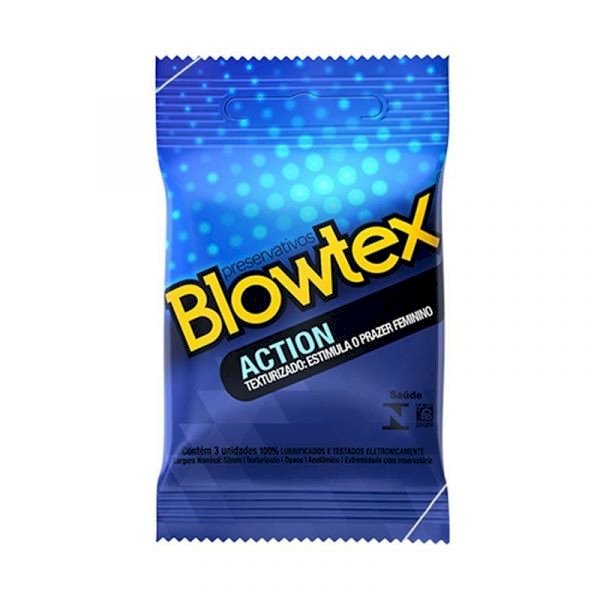 ºPRESERVATIVO BLOWTEX ACTION