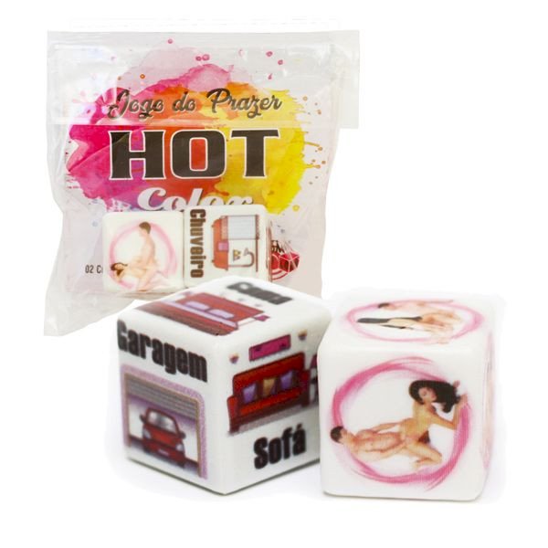 ºJogo do Prazer Hot COLOR com 02 Dados