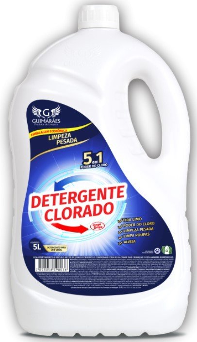 Detergente Clorado  Guimaraes  5 Litros 