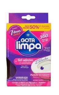 Gel Adesivo Gota Limpa 2 Unidades 