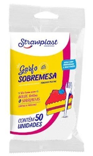 Garfo Sobremesa Cristal 