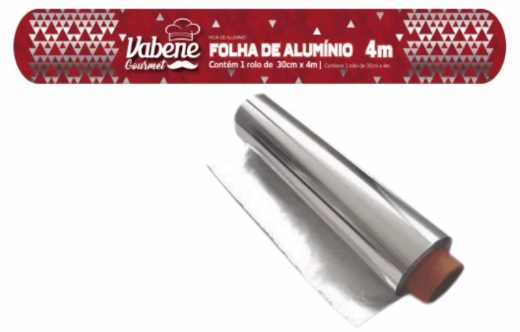Rolo Alumínio  30 X 4 m