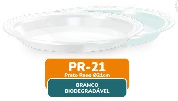 Prato 21 cm Minasplast 