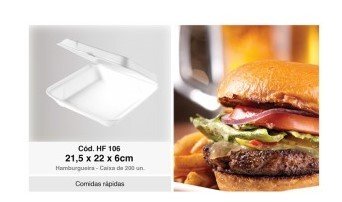 Hamburgueira  HF 106 Fibraform