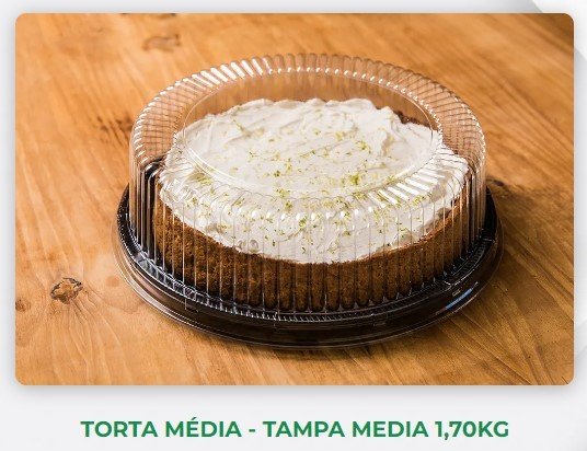 H - 56 MPR Torta Média  - Tampa Média  1.70KG