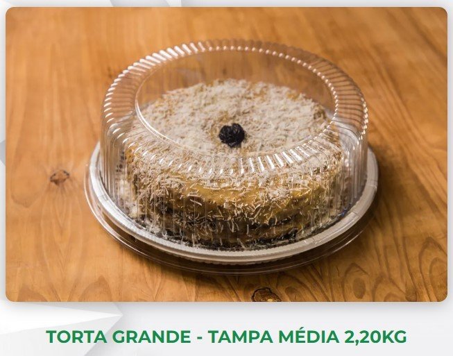 H - 65 MPR Torta  Grande   - Tampa Média  2.20KG