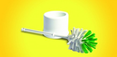 Escova Sanitária  com Suporte 