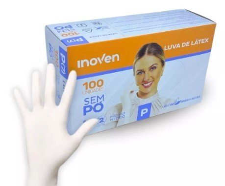 Luva Látex P S/PO