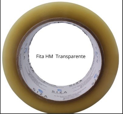 Fita Hot Melt 45 x 100 Transparente Siza