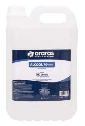 Álcool 70% Araras 5 Litros 