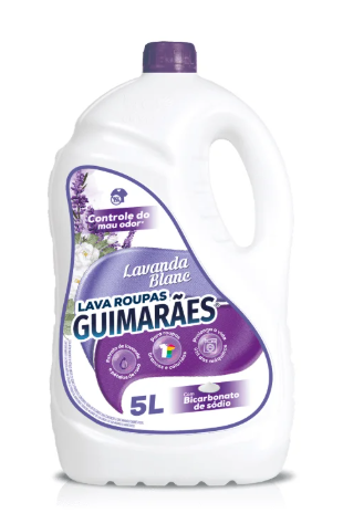 Lava Roupa Lavanda com Bicarbonato Guimaraes 5 Litros