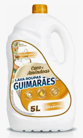 Lava Roupa Coco e Amendoas