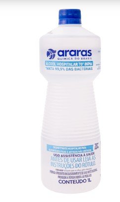 Álcool 92.8 1 Litro