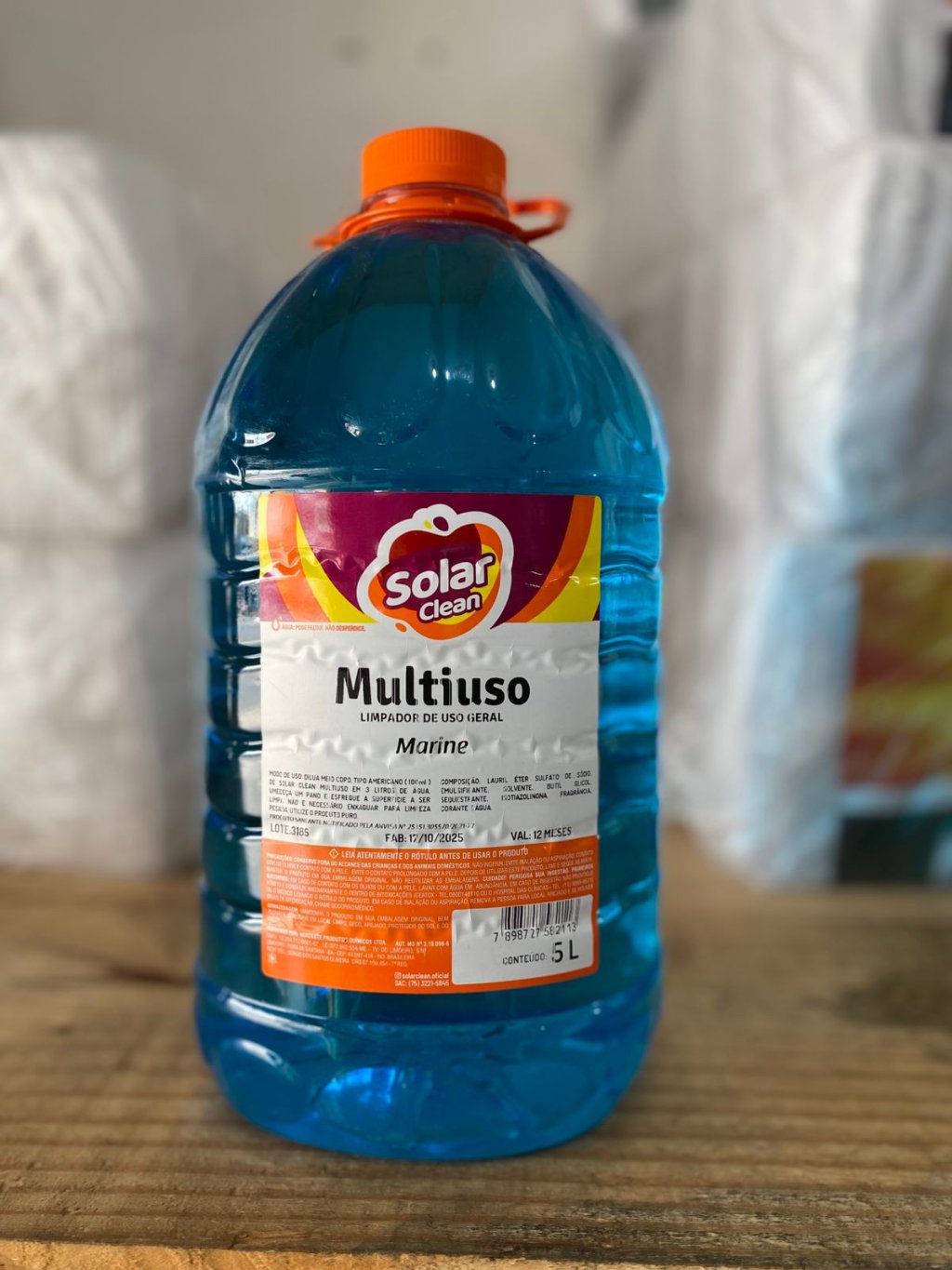 SOLAR CLEAN MULTIUSO LIMPADOR DE USO GERAL MARINE - 5L 