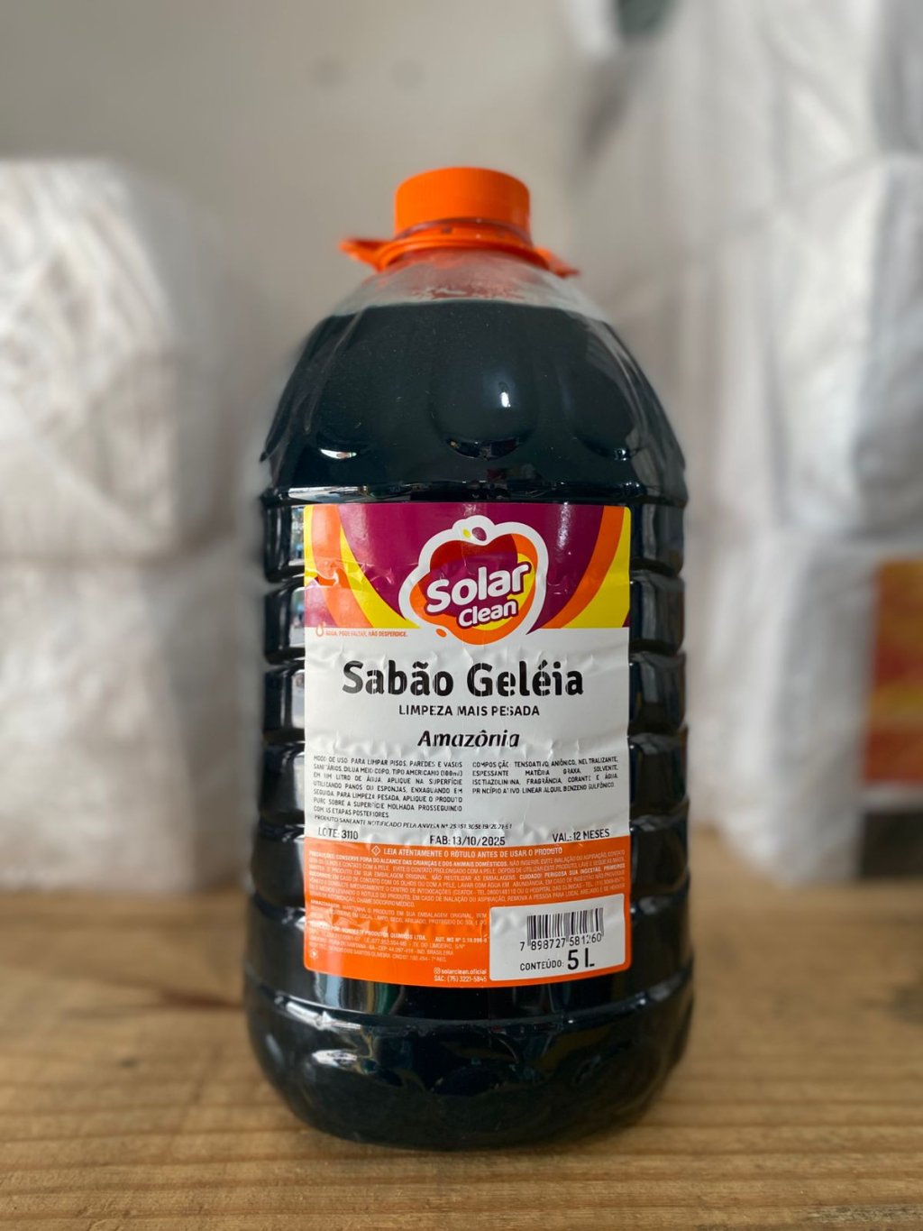 SOLAR CLEAN SABÃO GELÉIA LIMPEZA PESADA AMAZÔNIA