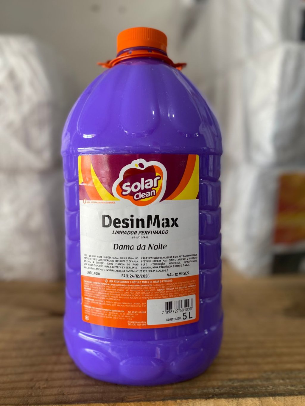 SOLAR CLEAN DESINMAX LIMPADOR PERFUMADO DAMA DA NOITE