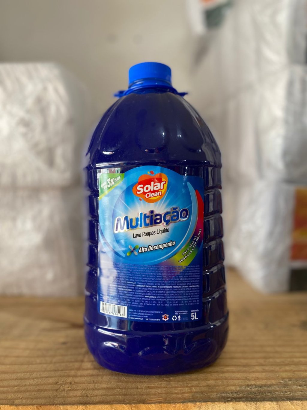 SOLAR CLEAN MULTIAÇÃO LAVA ROUPAS LÍQUIDO