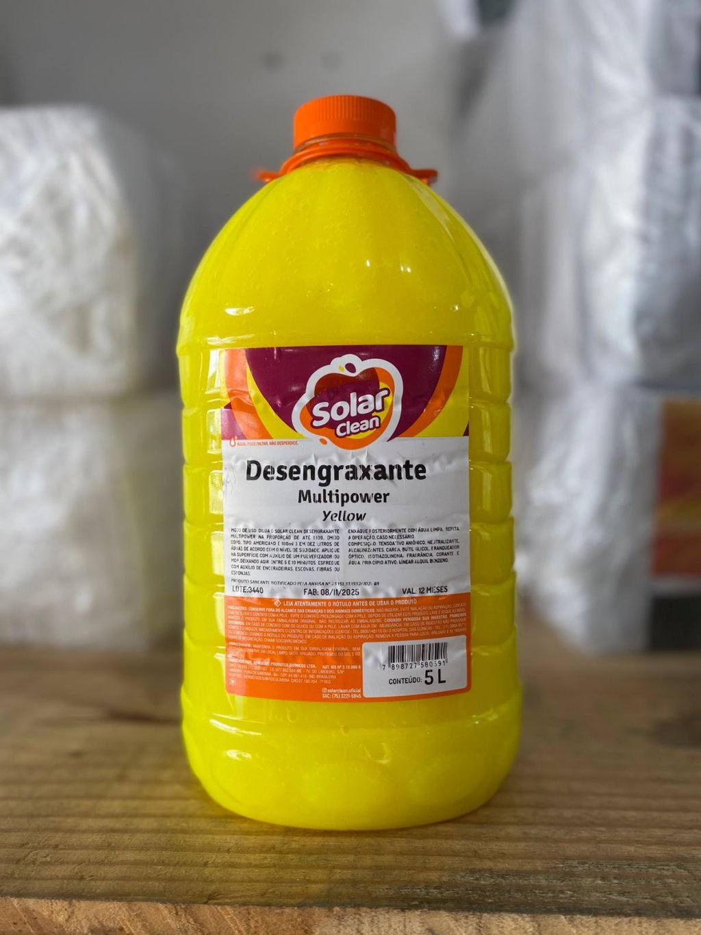 SOLAR CLEAN DESENGRAXANTE MULTIPOWER YELLOW