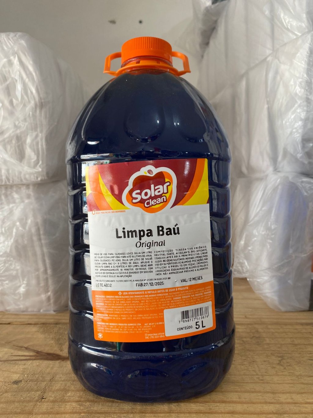 SOLAR CLEAN LIMPA BAÚ