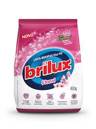 LAVA-ROUPAS FLORAL BRILUX - 400G