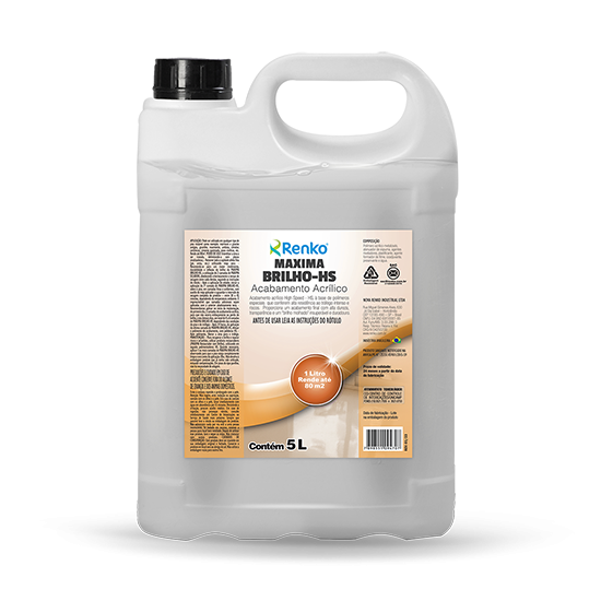 Máxima Brilho HS – Acabamento Acrílico PU 5 L (Bombona)