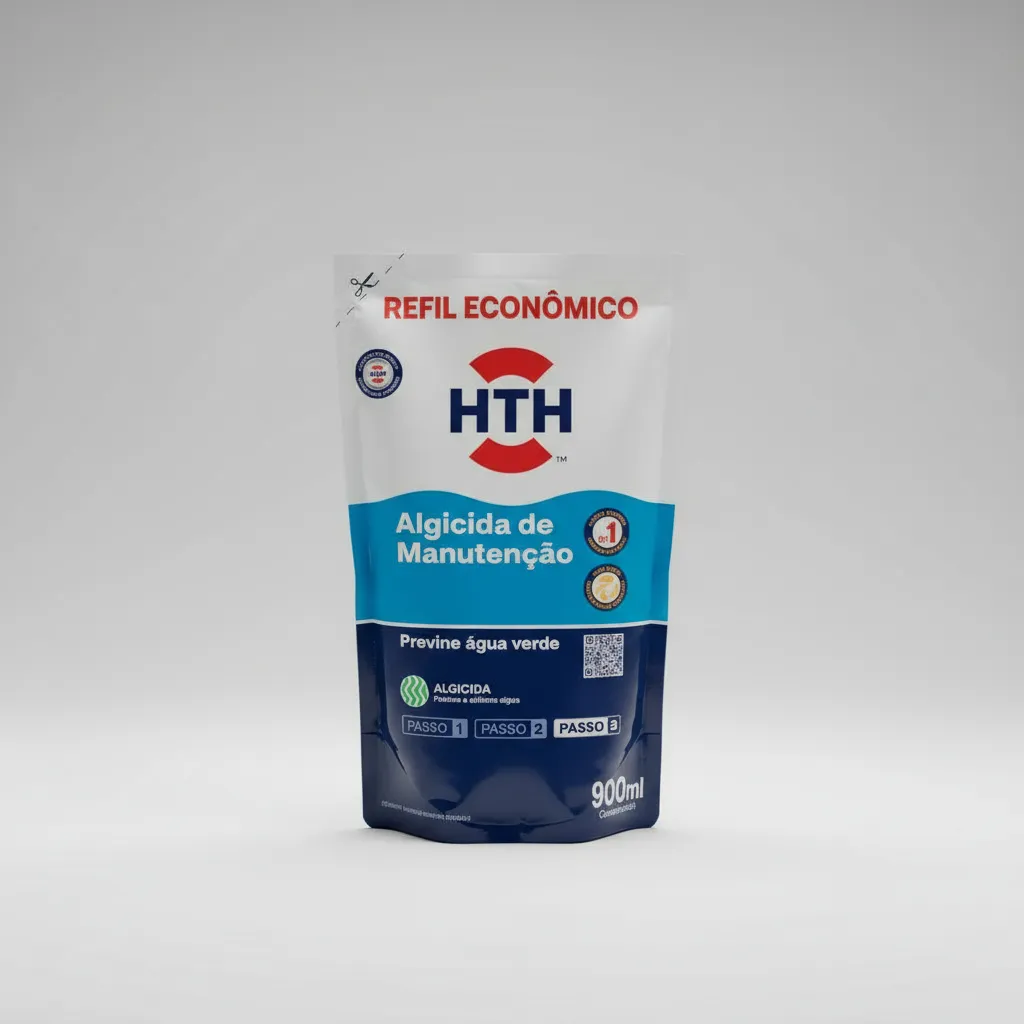 Algicida HTH Manutenção Sem Cobre 900 ml – Refil