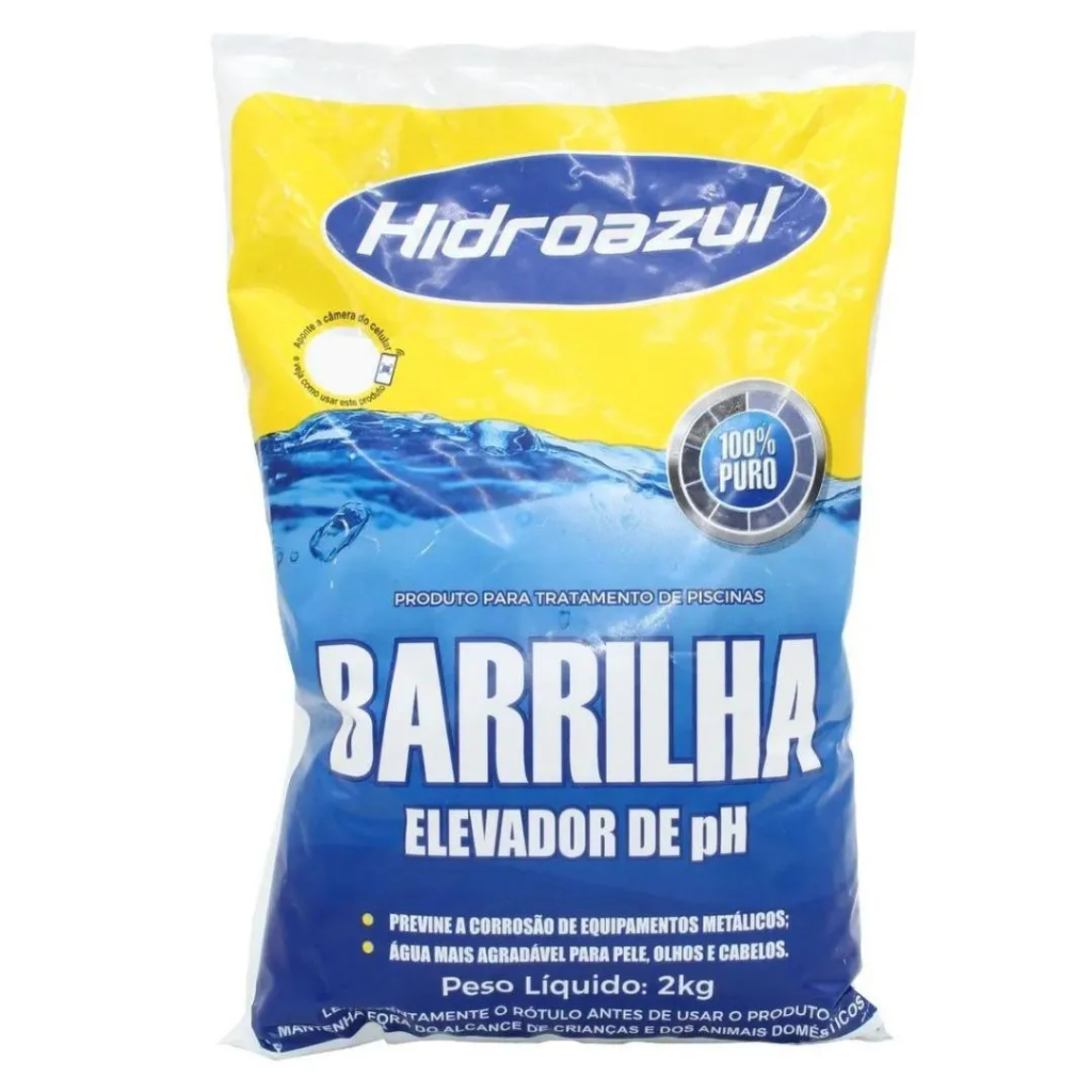 Barrilha Elevador de pH – HidroAzul 2 kg