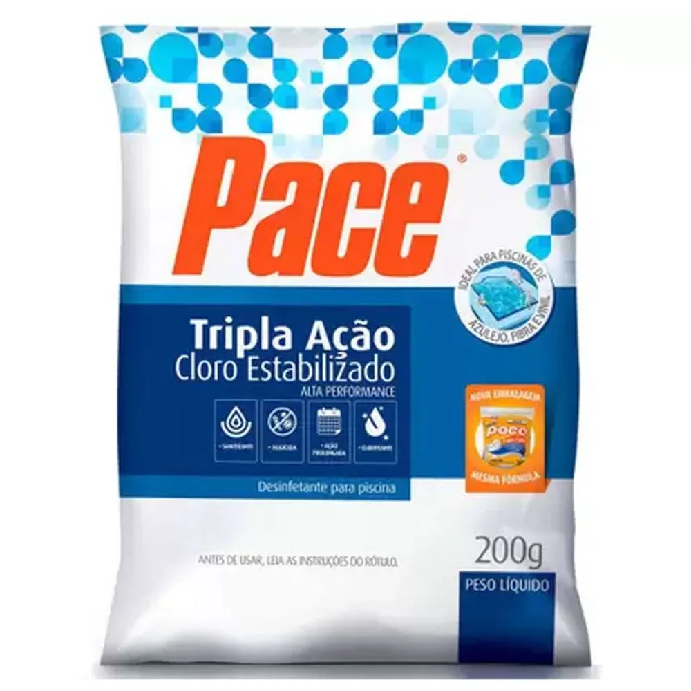 Cloro Pace Tripla Ação Tablete 200 g – HTH