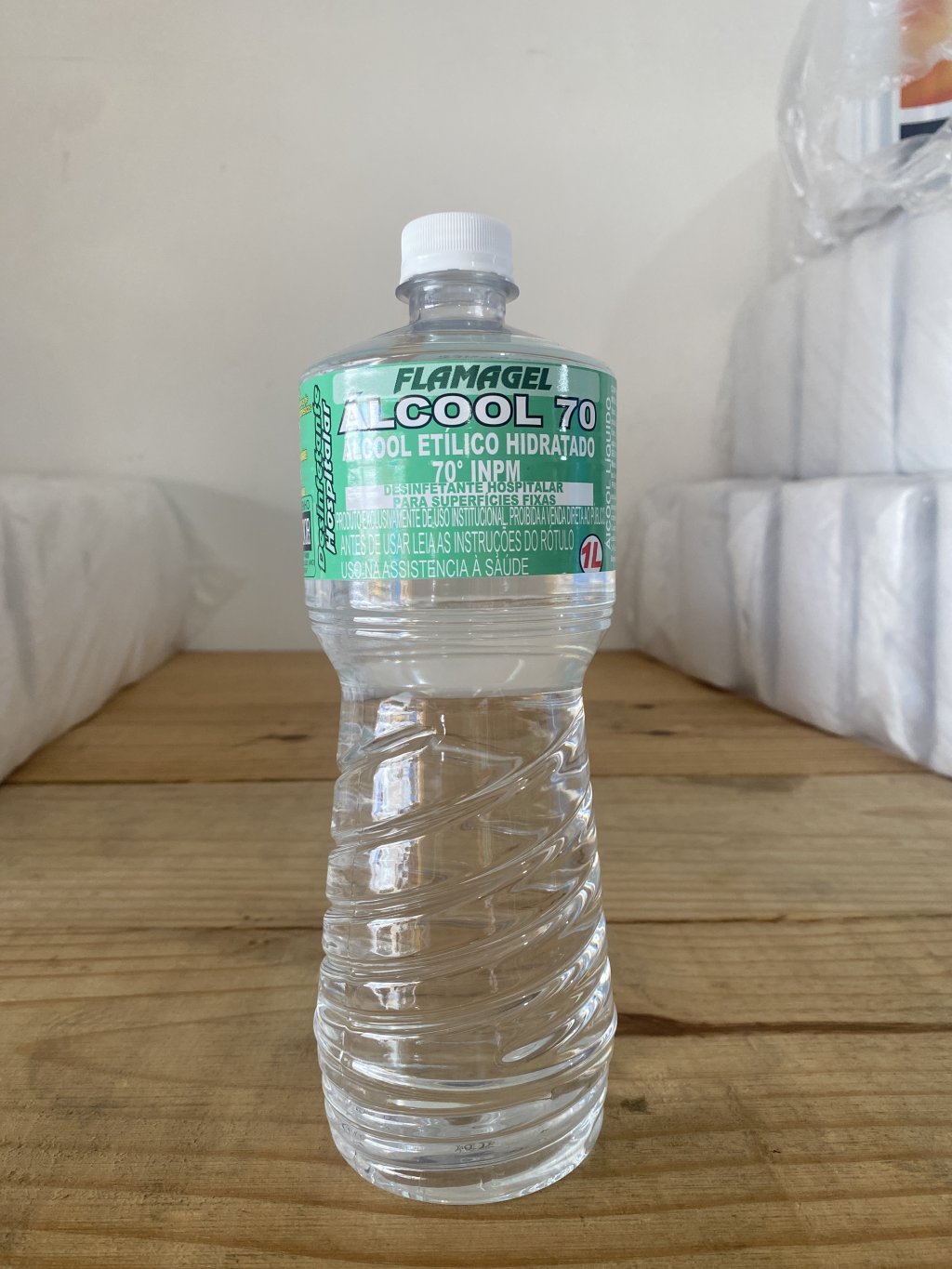 ÁLCOOL ETÍLICO 70° - FLAMAGEL